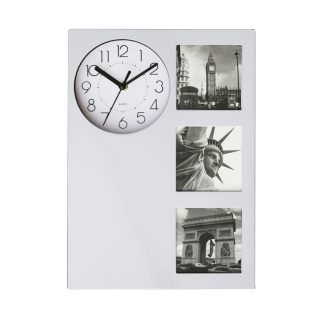 לוגאנו - שעון קיר עם מסגרות לתמונות